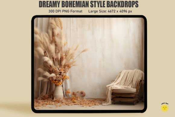 Download Dreamy Bohemian Style Backdrop - Style Collection