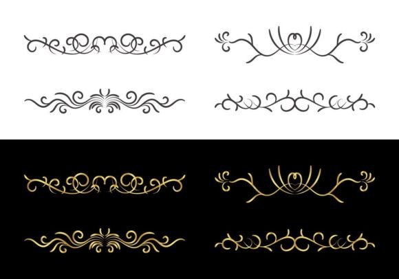 Download Decorative Border in Retro Style - Style Collection